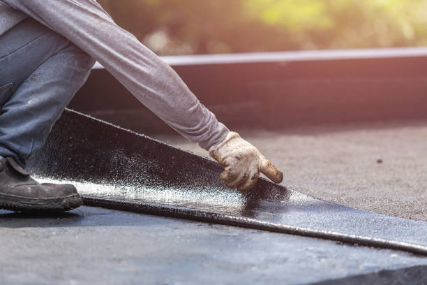 Professional Emergency Waterproofing technician working in Woodville, WI